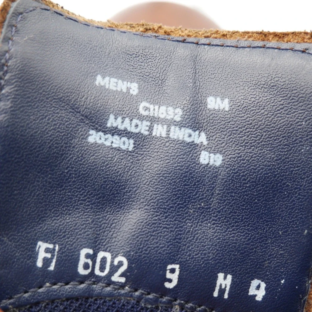 Cole Haan Williams Cap Toe Derby Shoes British Tan Leather C11532 Mens 9 M